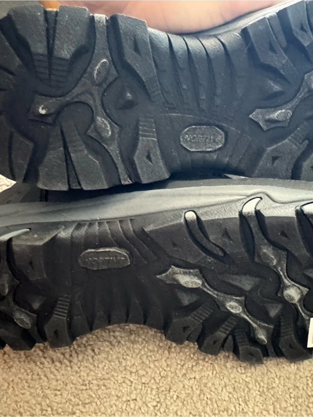 Men's Black Gray Waterproof Work Boots